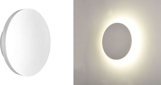 Adeleq Modern Leuchte Wand mit Integrierter LED und Warmweißes Licht 15x45cm