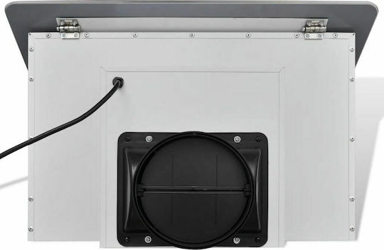 vidaXL Chimney Vent Hood 60cm White