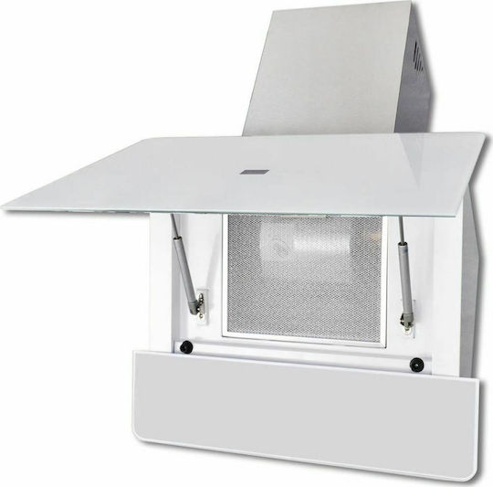 vidaXL Chimney Vent Hood 60cm White