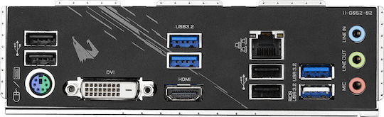 Gigabyte B550M Aorus Elite Motherboard Micro ATX με AMD AM4 Socket