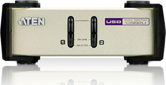 Aten 2-Port PS/2-USB VGA KVM Switch