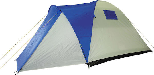 Panda Nevada XL Summer Camping Tent Igloo Blue with Double Cloth for 4 People 390x240x175cm