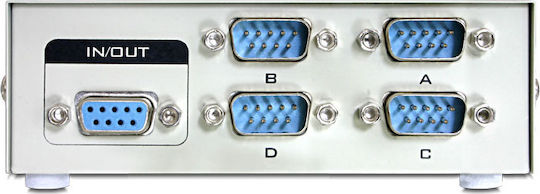 DeLock Serial Switch RS-232 / RS-422 / RS-485 4-port