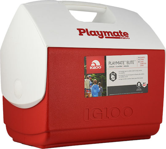 Igloo Playmate Elite Frigider Portabil 15lt Roșu-Alb