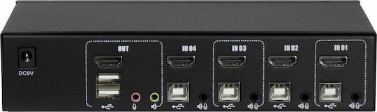 Inter-Tech KVM AS-41HA HDMI