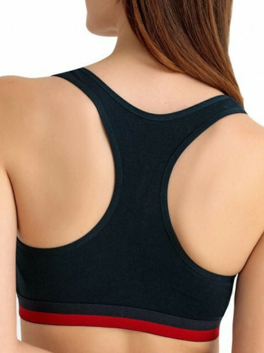 Women's Sports Bra without Padding Navy Blue