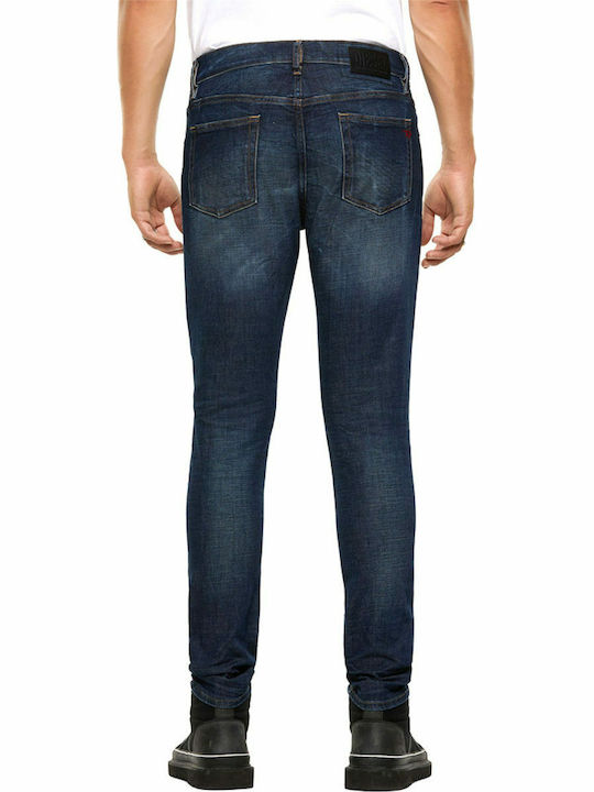 Diesel D-Strukt Men's Jeans Pants in Slim Fit Blue