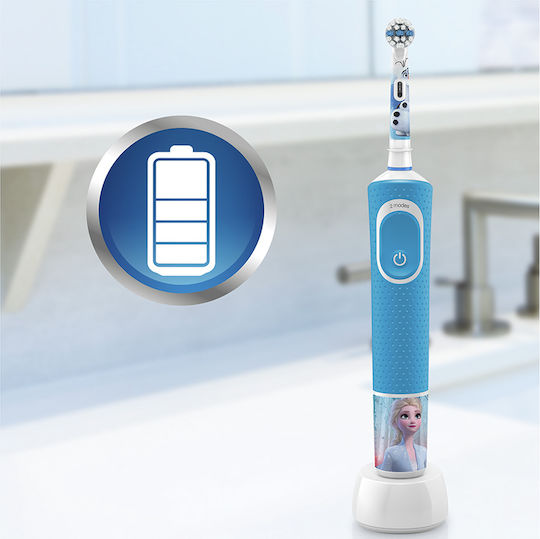 Oral-B Vitality Children's Electric Toothbrush with Chronograph for 3+ Years Frozen 2 with Travel Case