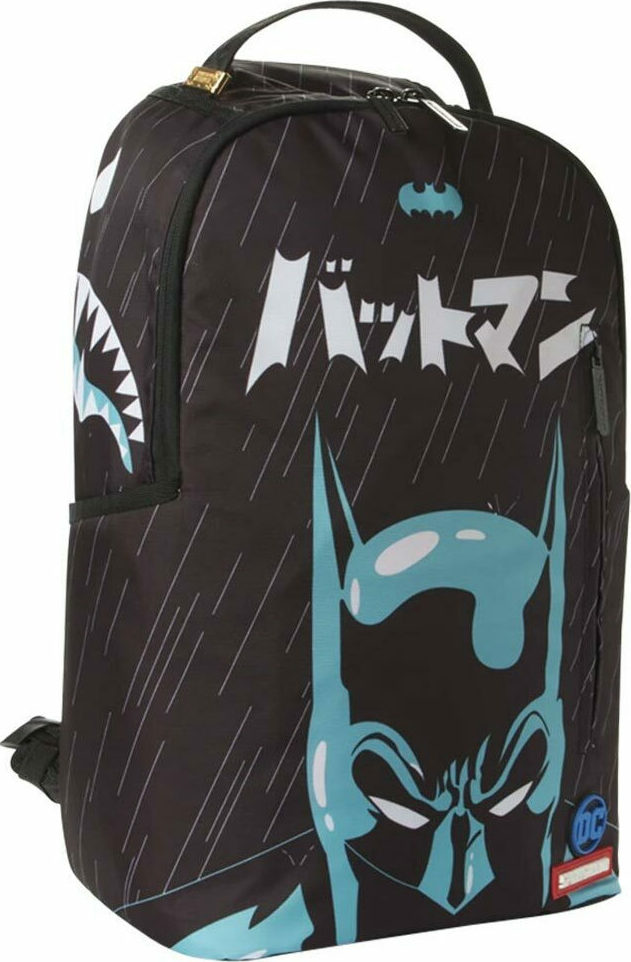 Sprayground Batman Darknight Σχολική Τσάντα Πλάτης Δημοτικού σε Μαύρο