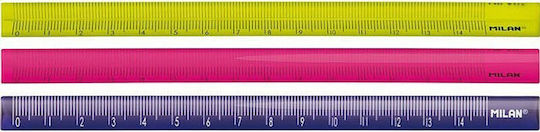 Milan Χάρακας Πλαστικός 15cm