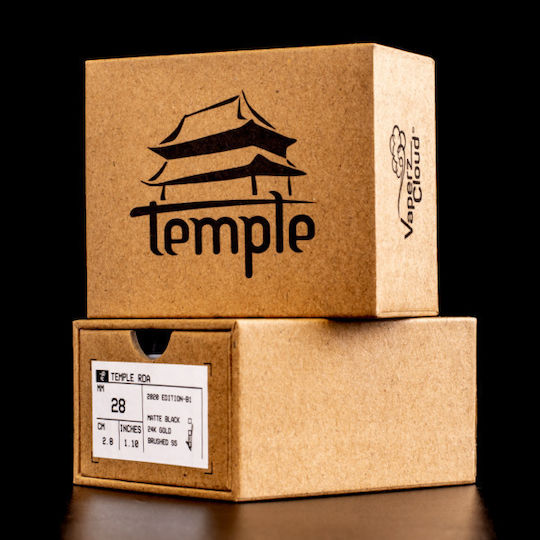 Vaperz Cloud Temple RDA 28mm Stainless Steel