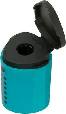 Faber-Castell Plastic Pencil Sharpener Barrel Blue Γαλάζια