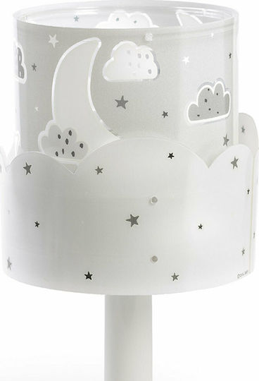 Ango Kids Portable Lamp Moon Gray 15x15x30εκ.