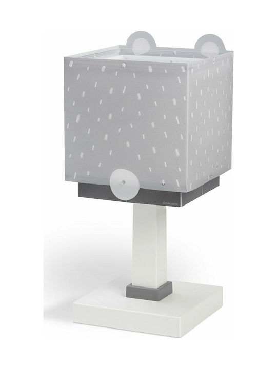 Ango Kids Portable Lamp Little Teddy Gray 15x15x30εκ.