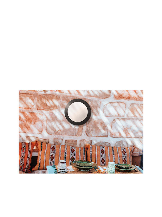 Fumagalli Berta Wall-Mounted Outdoor Ceiling Light E27 IP66 27.5x27.5x8εκ.