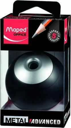 Maped Advanced Metallic Sharpener Black Barrel