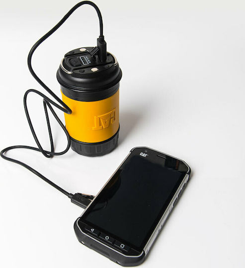 CAT Rechargeable Handheld Spotlight LED Dual Function with Maximum Brightness 225lm