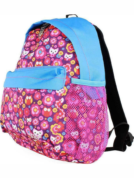 Polo Mini Eule Schulranzen Rucksack Kindergarten in Rosa Farbe 5Es 2018