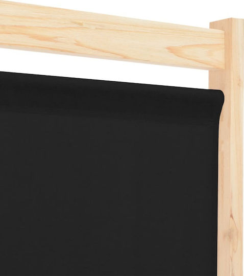 vidaXL Decorative Room Divider Wooden with 4 Panels 240x170cm