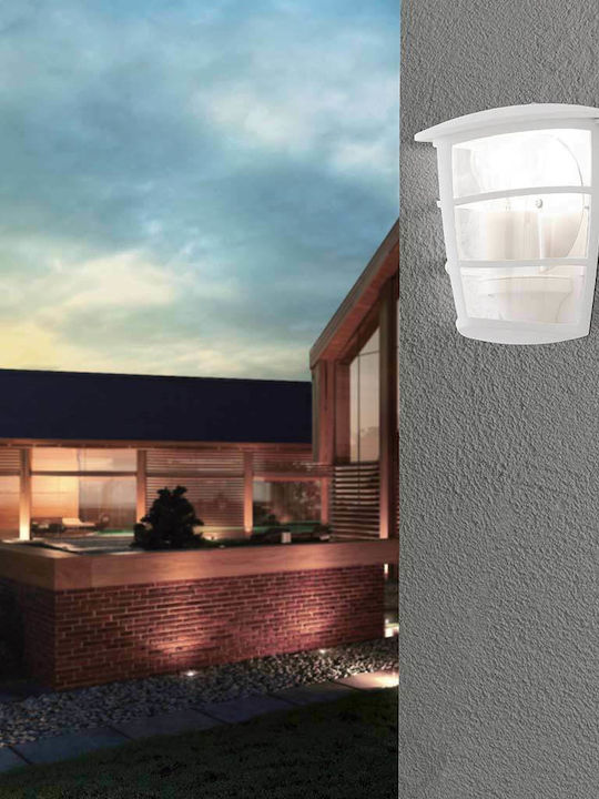 Eglo Aloria Wall-Mounted Outdoor Lantern E27 IP44 18x20x20εκ.