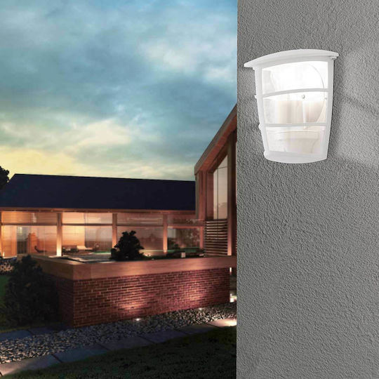 Eglo Aloria Wall-Mounted Outdoor Lighting Lantern 18x20x20cm Eglo Aloria Wall-Mounted Outdoor Lighting Lantern 18x20x20cm