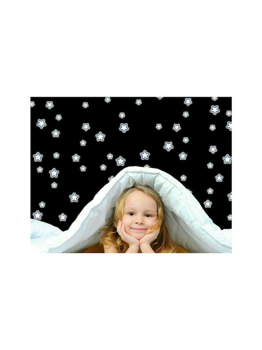 Ango Autocolant Decorativ pentru Copii Perete Fluorescent Spumă Glow Star S 21buc