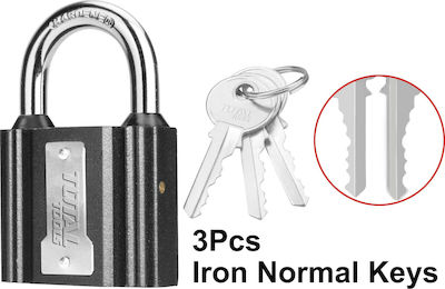 Total Padlock Brass with Key 75mm 1pcs