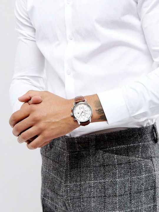 Tommy Hilfiger Kane Ρολόι Μπαταρίας με Δερμάτινο Λουράκι Tommy Hilfiger Kane Ρολόι Μπαταρίας με Δερμάτινο Λουράκι