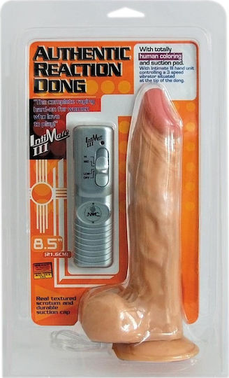 Nanma Authentic Reaction Dong Intimate III Realistic Vibrator 22cm Flesh