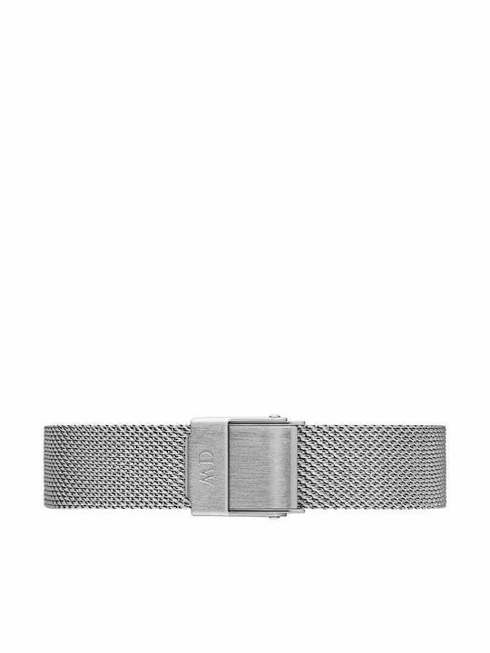 Daniel Wellington Classic Petite Sterling Women's Watch with Silver Metal Bracelet