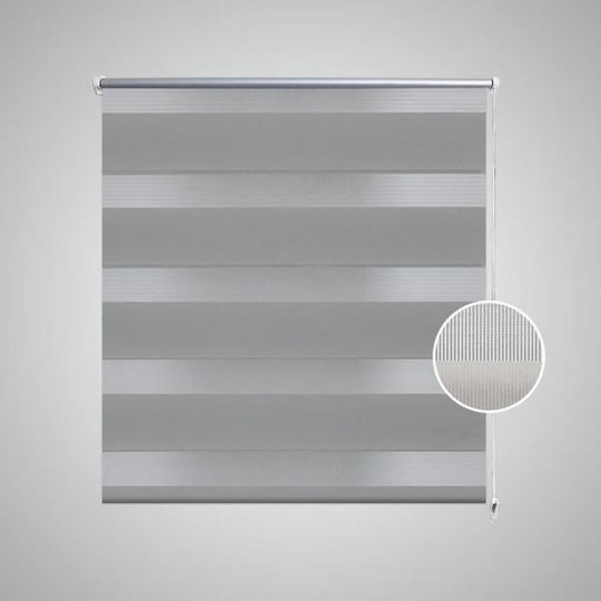 vidaXL Rollos Ζebra Doppelt Gray B100xH175cm 240211