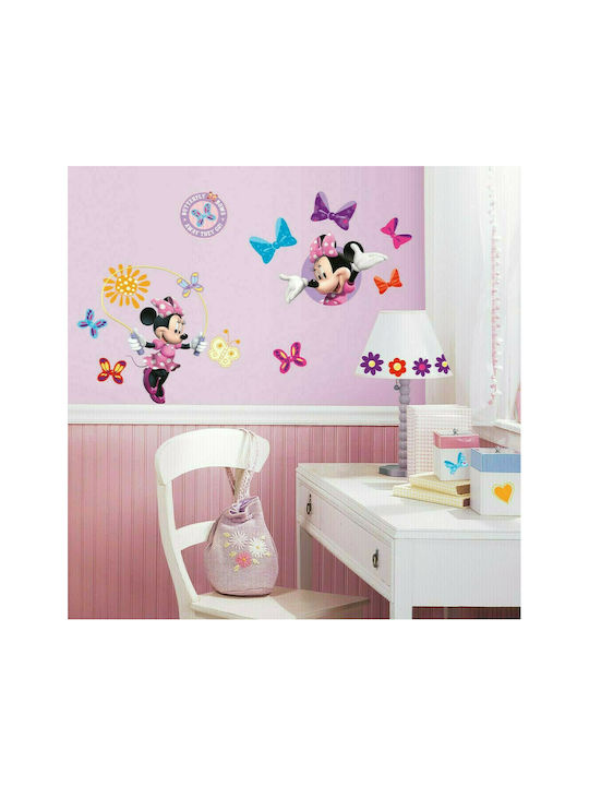 RoomMates Decor Kinder Wandsticker Wand Minnie Mouse 33Stück