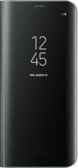 Hurtel Clear View Buchen Sie Kunststoff Schwarz (Xiaomi Mi 10 / Mi 10 Pro)