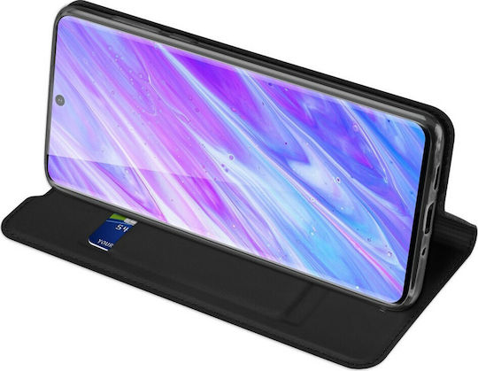 Dux Ducis Skin Pro Book Synthetic Leather Black (Galaxy S20)