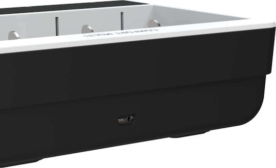 Ansmann Comfort Multi USB Зарядно 4 за батерии Ni-MH Размер AA/AAA/D в Черен цвят