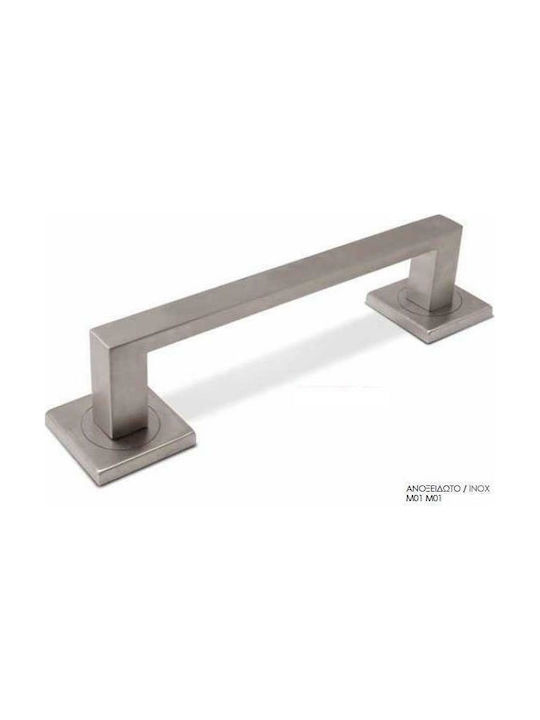 Conset Front Door Handle with Rosette 260mm Inox