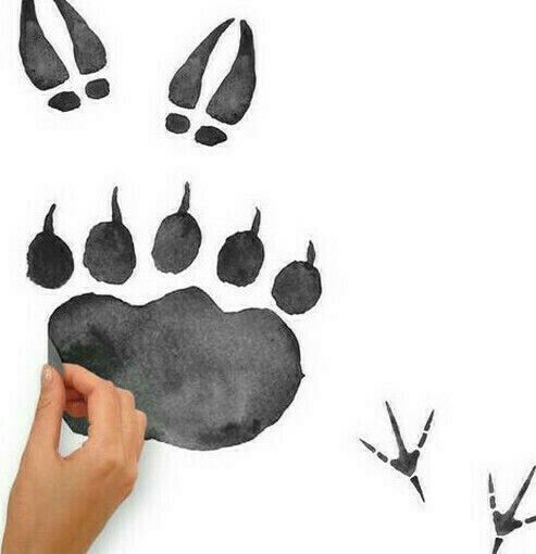 RoomMates Decor Kinder Wandsticker Wand Fußabdrücke 70Stück
