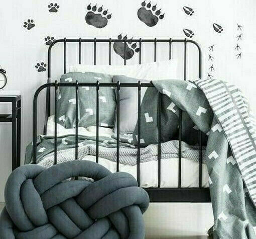 RoomMates Decor Kinder Wandsticker Wand Fußabdrücke 70Stück