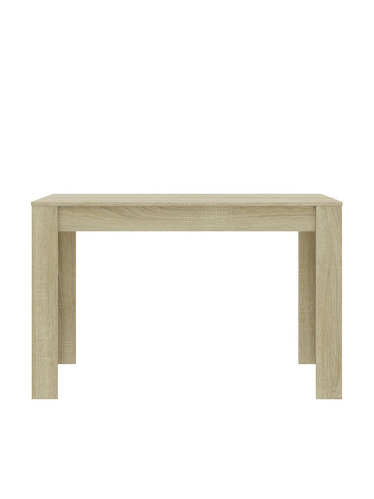 Table Dining Room Wooden with Cement Frame Sonoma 120x60x76cm