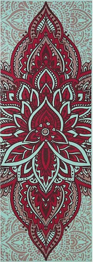 Gaiam Ara Rouge Στρώμα Γυμναστικής Yoga Τιρκουάζ (173x61x0.6cm)