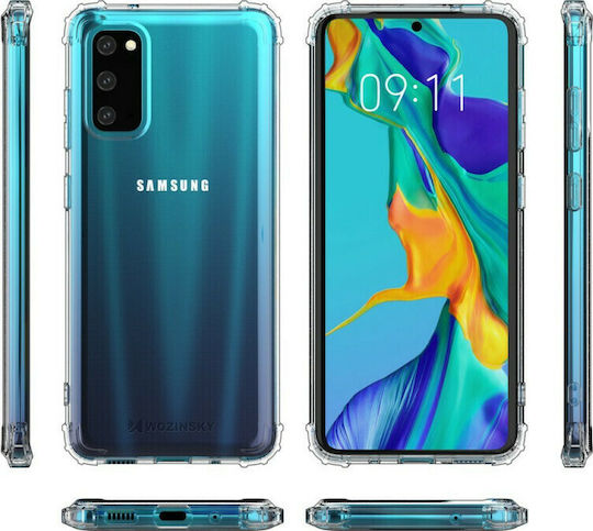 Anti Shock Durable Back Cover Σιλικόνης 0.5mm Διάφανο (Galaxy A41)