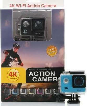 TP-CM-H9 DV Action Camera 4K Ultra HD Υποβρύχια (με Θήκη) και Wi-Fi Μαύρη