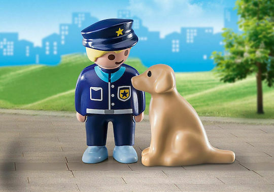 Playmobil 123 Police Officer with Dog за 1,5+ години години