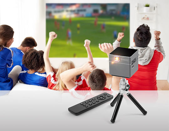 Technaxx TX-126 4860 Mini Projector DLP Λάμπας LED με Ενσωματωμένα Ηχεία