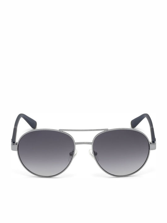Guess Gray Sunglasses With Metallic Frame Guess Gray Sunglasses With Metallic Frame