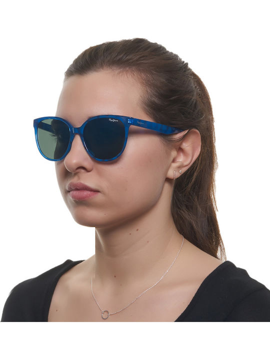 Pepe Jeans Tara Γυναικεία Γυαλιά Ηλίου με Μπλε Κοκκάλινο Σκελετό PJ7289-C3