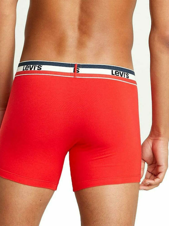 Herren Boxershorts Anthracite / Red 2Packung