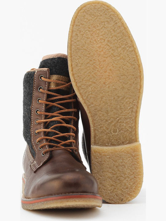 Mcrepona Leather Brown Boots