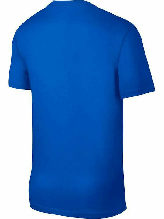 Just Do It Athletic T-shirt Blue