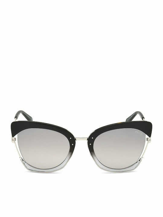 Emilio Pucci Ochelari de soare Μαύρα cu Cadru & Gri Lentilă